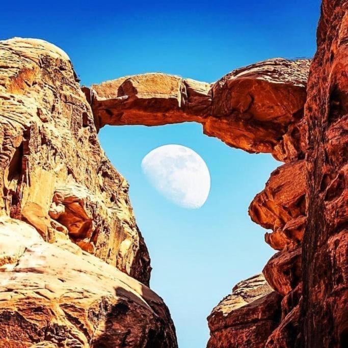 Wadi Rum Desert Heart Camp Buitenkant foto